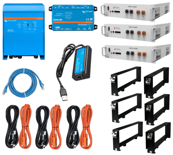 Kit Quattro 48/8000 ESS avec accumulateur 15 kWh