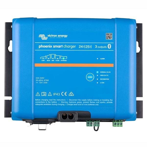 Chargeur intelligent IP43 24/25(3) 120-240 V