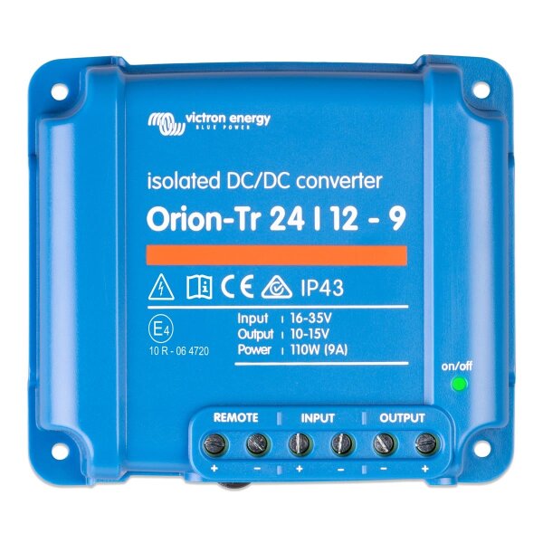 Orion-Tr 24/12-9A (110 W) Convertisseur CC-CC isolé