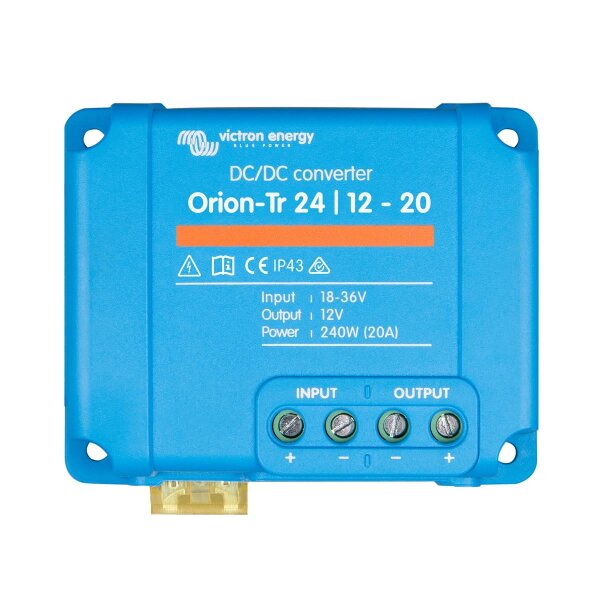 Orion-Tr 24/12-20A (240W) Convertisseur CC-CC isolé